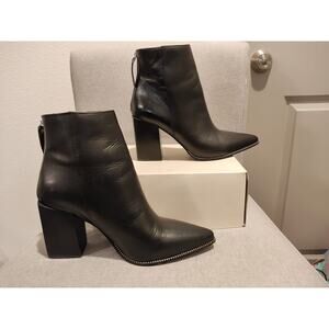 Steve Madden Black Olga Boots Size 9.5